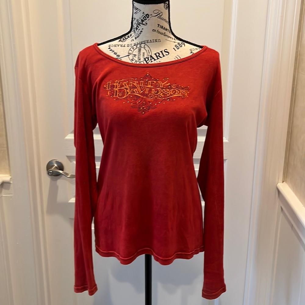 2007 Harley Davidson long sleeve T-shirt size large
